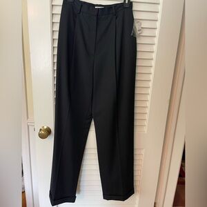 Brooks Brothers Black wool slacks NWT